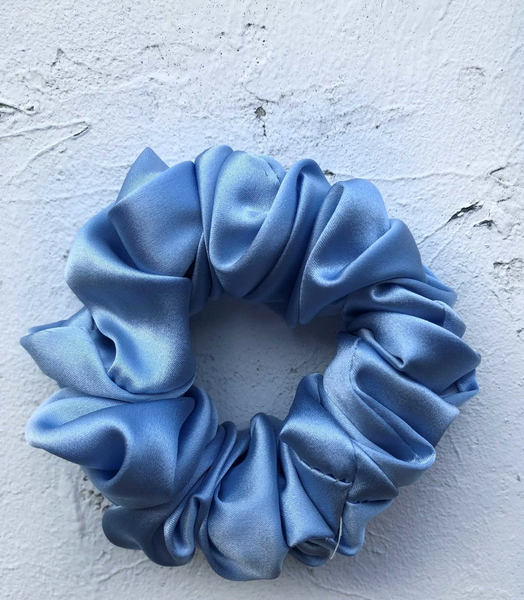 The 4 Hair Scrunchies Combo.! Pure Mulberry Silk Hair Scrunchie * 90 Color Options