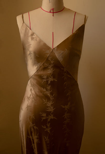 MUSTERVERKAUF * Kleid aus Bambus-Jacquard