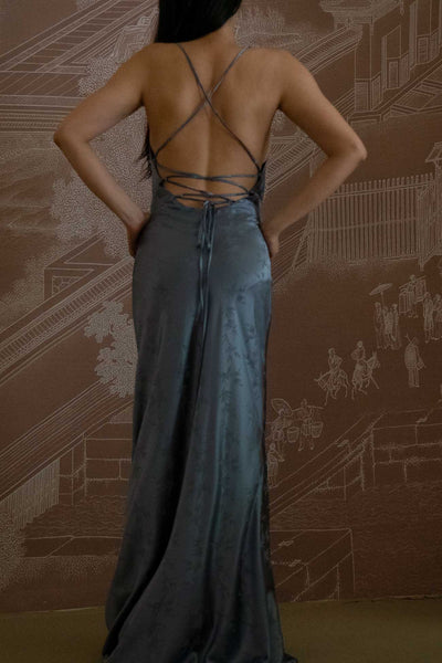 Forårstilbud: Charlotte-kjole i 100% Mulberry Silk