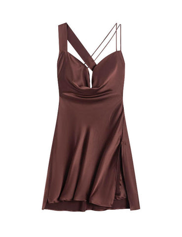 Chocolate Mini Dress