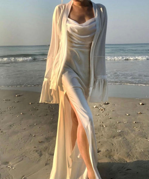 Rhiannon Mulberry Silk Gown