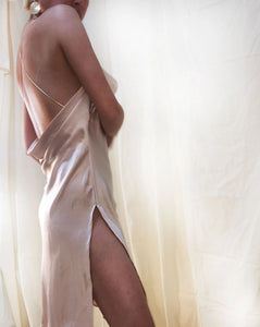 SAMPLE SALE *  Lexie Mulberry Silk Mini Dress