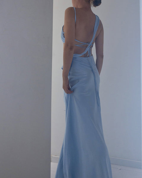 %100 Dut İpek Alura Elbise - Studio Alashanghai Silk