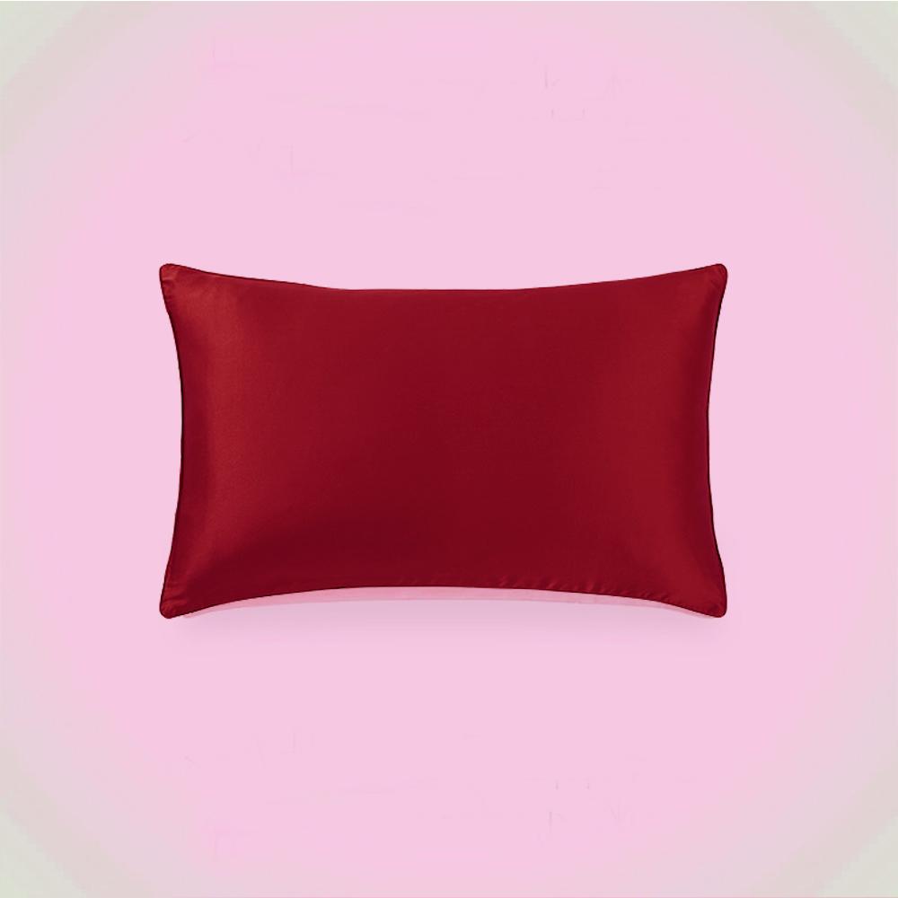 2 PCS* China Red Silk Pillowcase COLOR NO.01 - Studio Alashanghai Silk