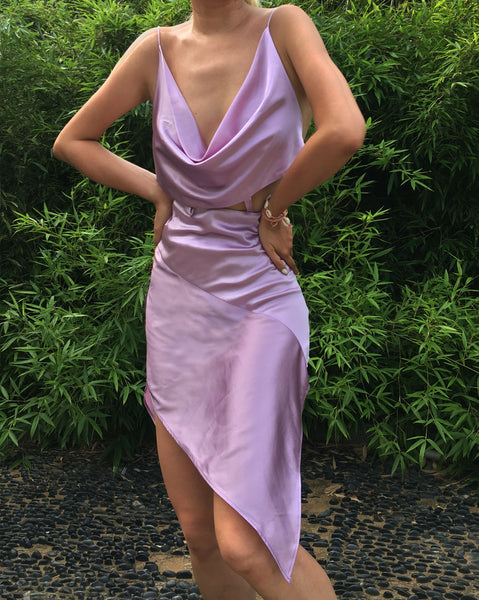 SAMPLE SALE *Gia Asymmetrical Backless Dress