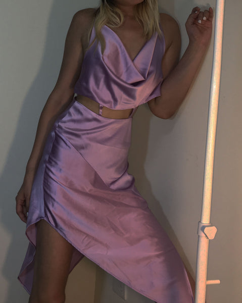 SAMPLE SALE *Gia Asymmetrical Backless Dress