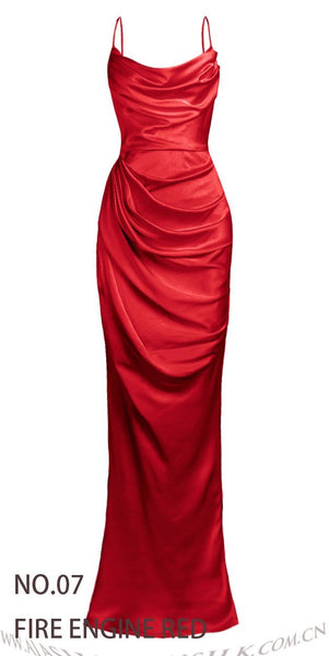 Agate Mulberry Silk Dress Gown - Studio Alashanghai Silk