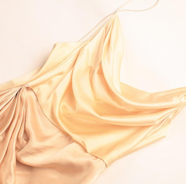 Agate Mulberry Silk Kjole kjole - Studio Alashanghai Silk