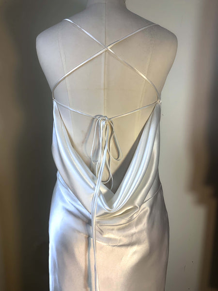 Ryleigh Draped Mulberry Silk Dress – Studio Alashanghai Silk