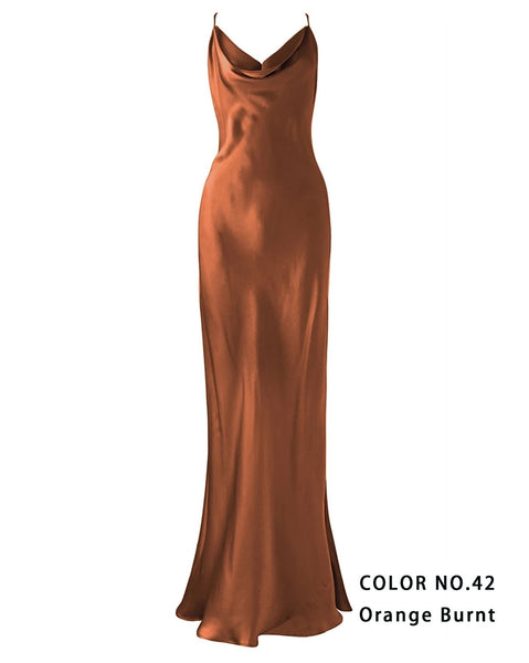 Crystal Mulberry Silk Dress Gown - Studio Alashanghai Silk