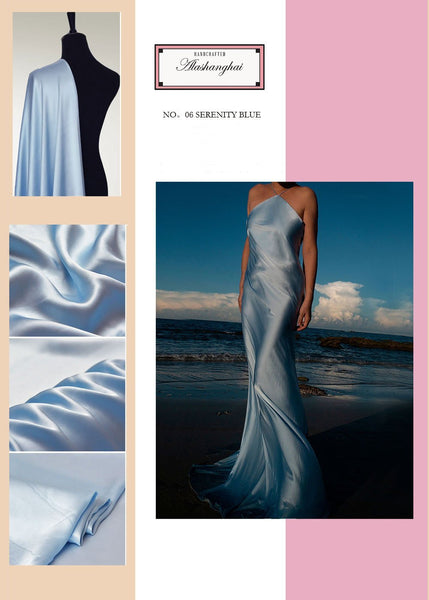 Grace Silk Kleid * 90 Farben Option - Studio Alashanghai Silk