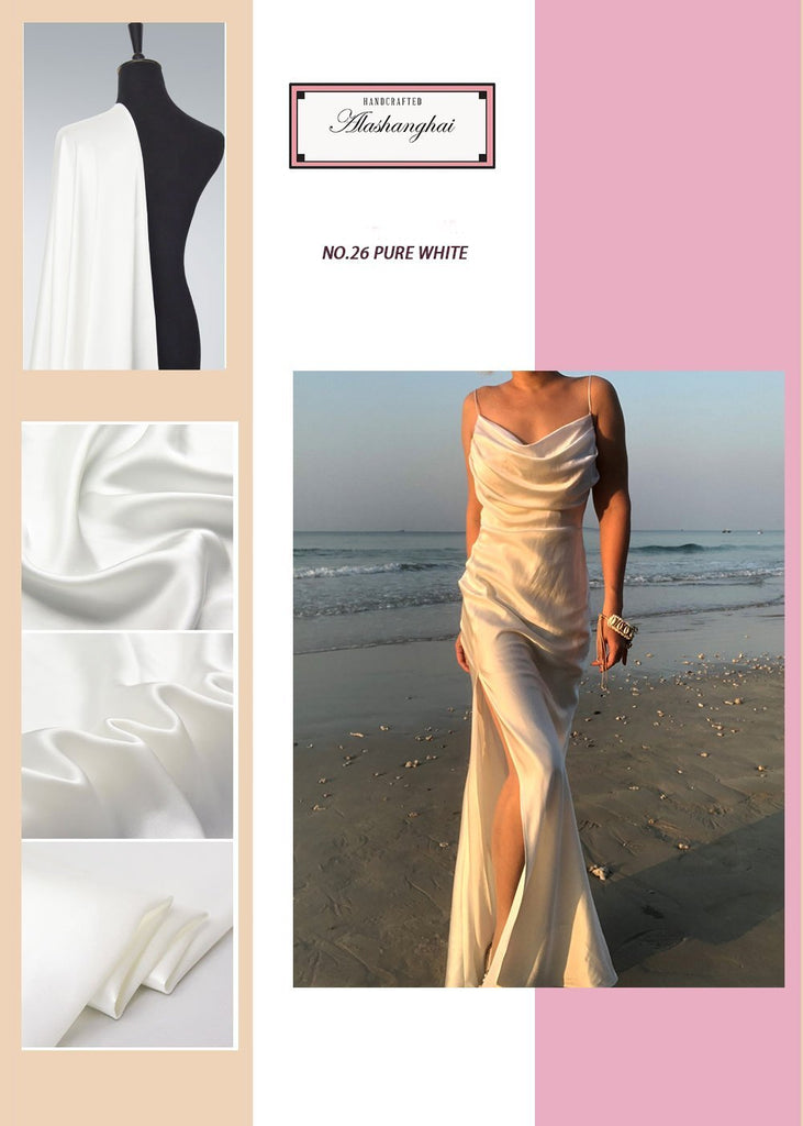 Rhiannon Mulberry Silk Dress Gown – Studio Alashanghai Silk