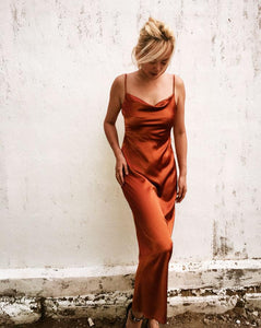 Zen Dut İpek Slip Elbise * 90 Renk Seçeneği - Studio Alashanghai Silk